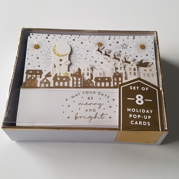 🎅🏼 2/32$ 16 pcs 3D Christmas Cards Envelopes May Your Days Be Merry and Bright - Picture 11 of 12